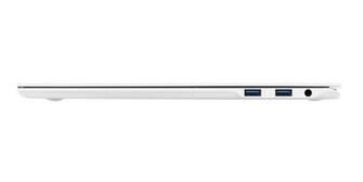 LG Gram Pro 360 - prawy - USB 3.2 Gen2 Type-A, gniazdo combo audio 3,5 mm. (Źródło obrazu: LG)