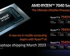 W sieci pojawił się benchmark modelu Ryzen 7 7840HS (zdjęcie via AMD)