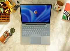Microsoft wprowadził minimalne zmiany między Surface Laptop Go 2 a jego następcą. (Źródło obrazu: Microsoft)