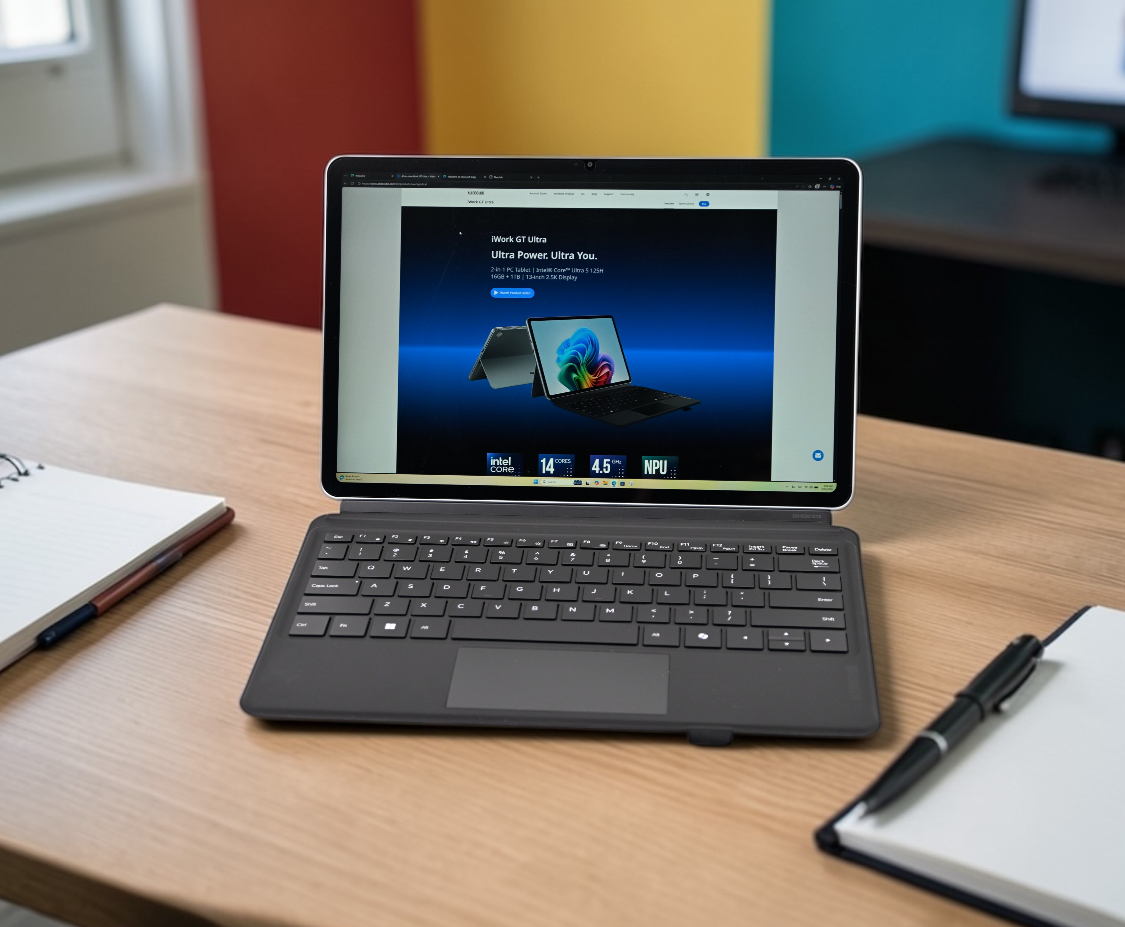 Recenzja konwertowalnego Alldocube iWork GT Ultra: Alternatywa dla tabletów Android z prawdziwą wydajnością PC