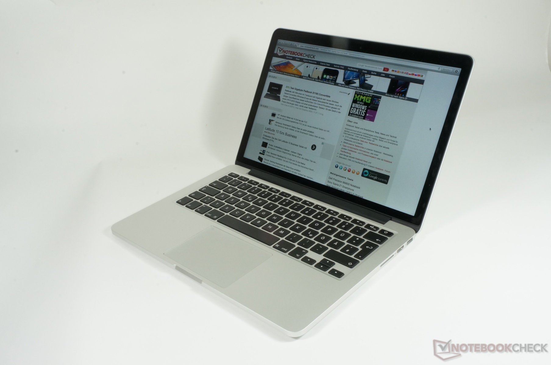 Recenzja Apple MacBook Pro Retina 13 (2015) - Notebookcheck.pl