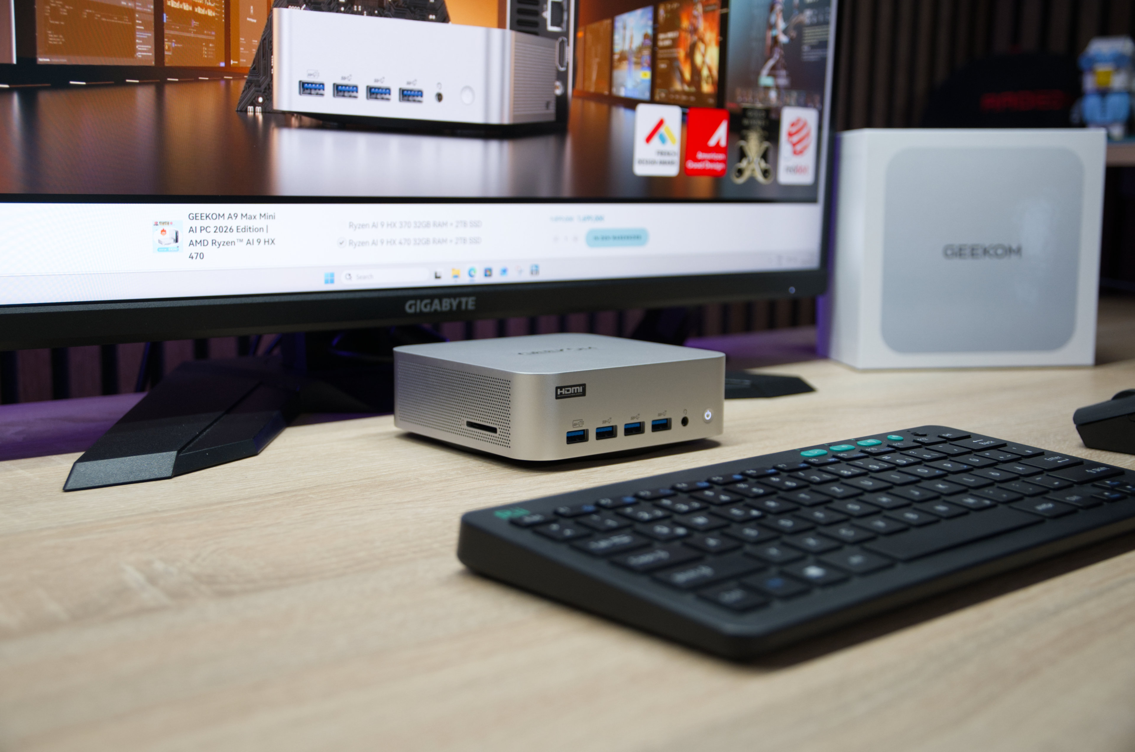 Recenzja mini PC Geekom A9 Max: Nowy układ Ryzen AI nie wykorzystuje swojego potencjału