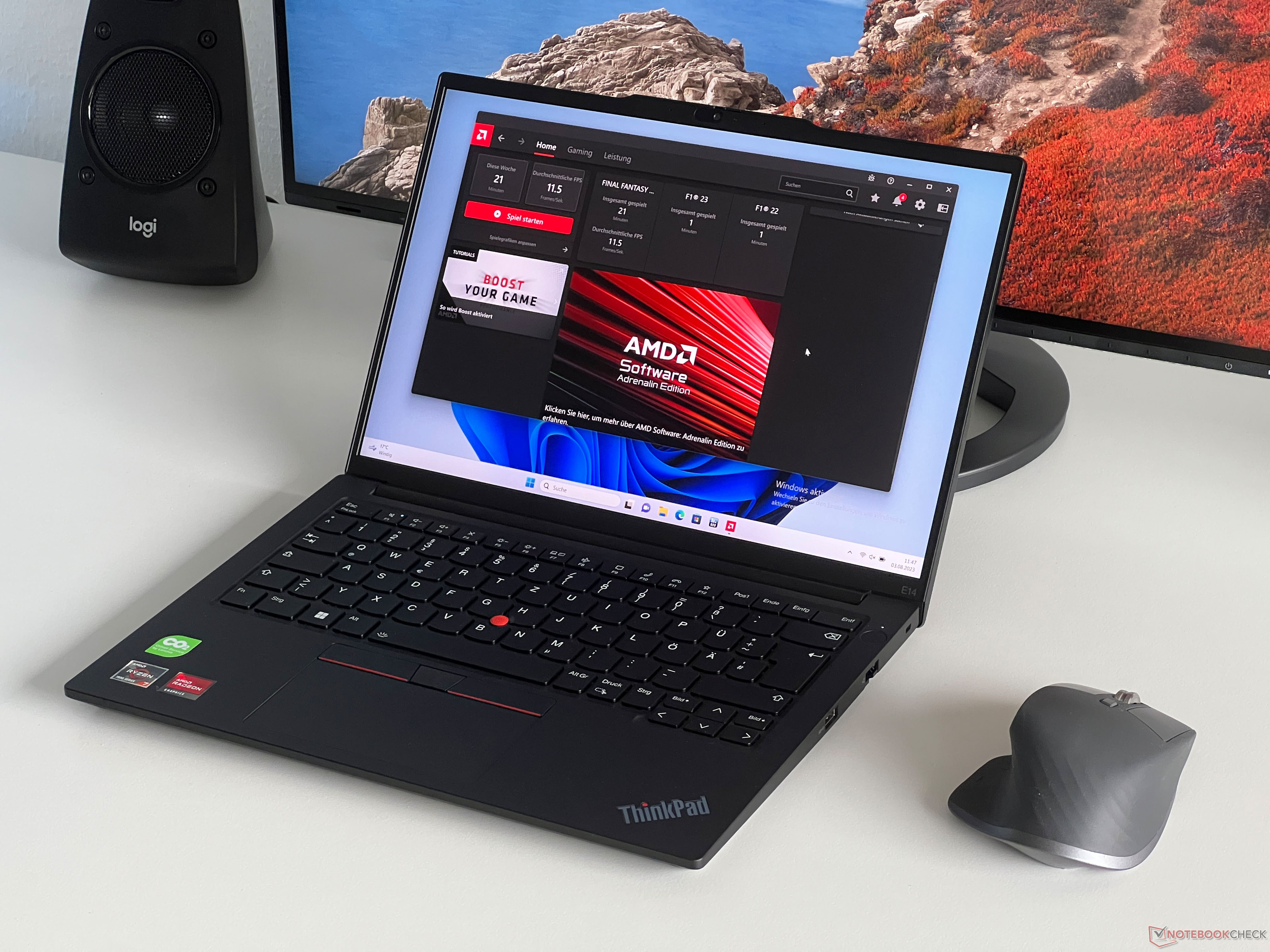 Recenzja Lenovo ThinkPad E14 G5 AMD: Niedrogi laptop biurowy