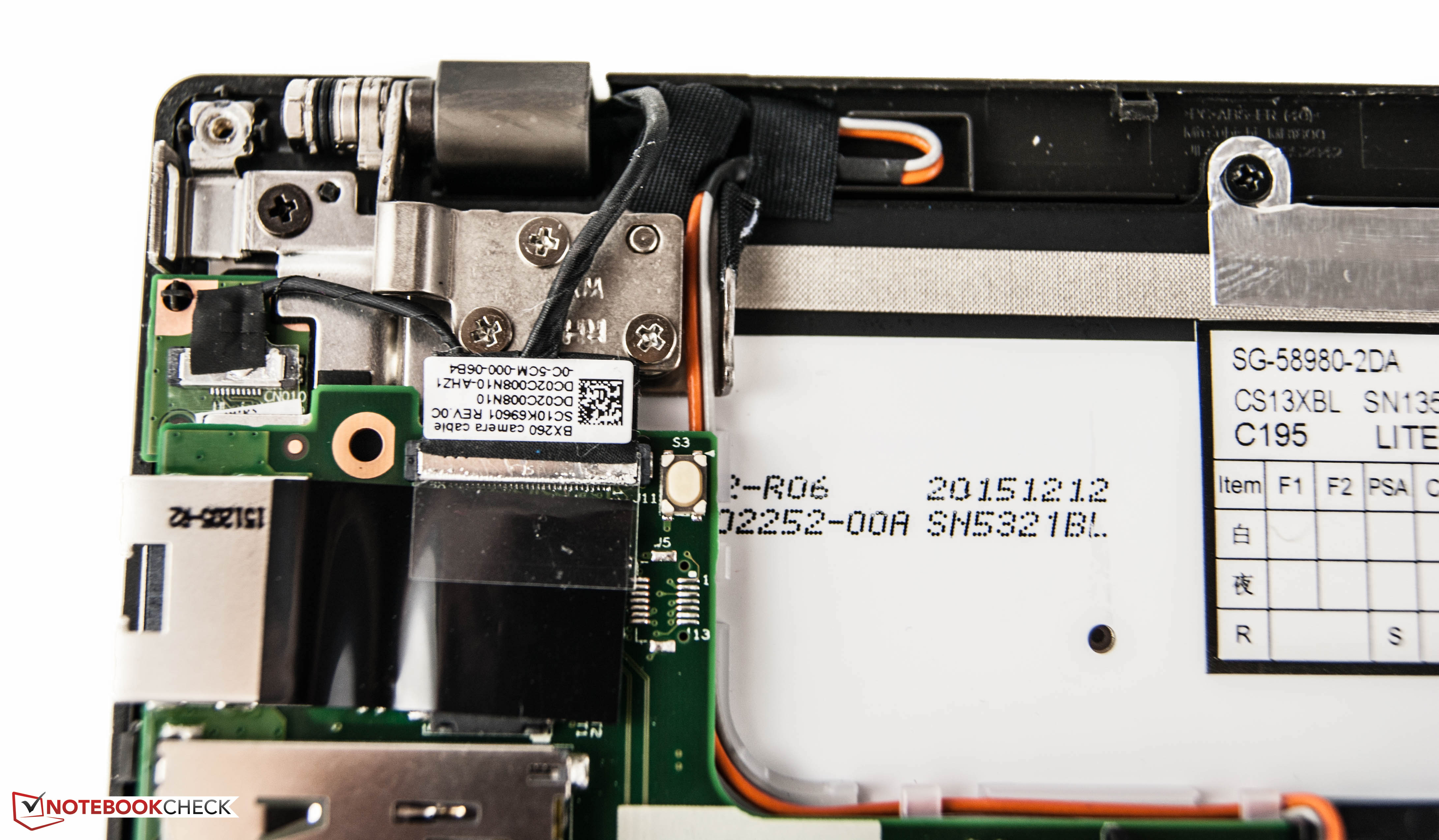 Recenzja Lenovo ThinkPad X260 Notebookcheck full resolution