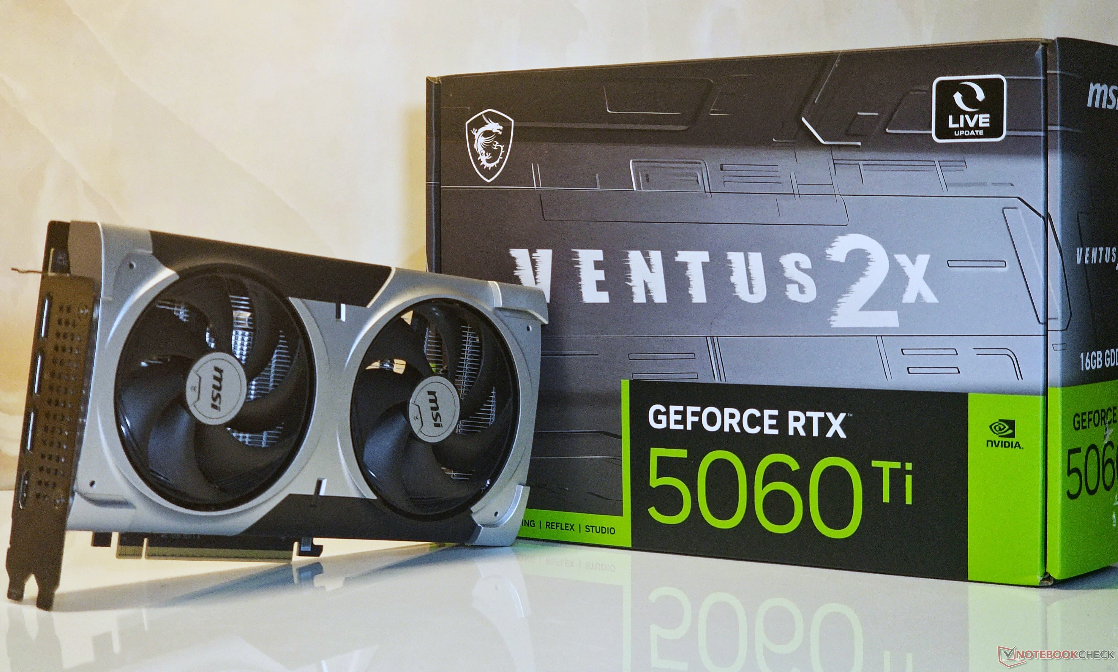 Recenzja MSI GeForce RTX 5060 Ti 16G Ventus 2X Plus: Szybka gra w 1080p i płynna rozgrywka w 1440p, pod warunkiem, iż można ją dostać za 429 USD sugerowanej ceny detalicznej