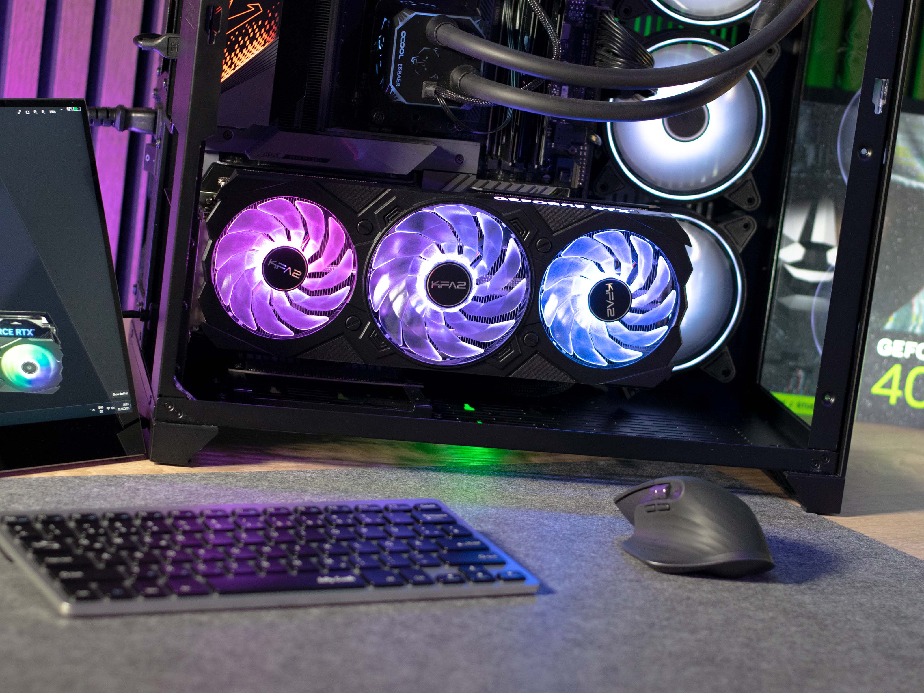 Karty GeForce RTX 4080 I RTX 4070 Ti Dla Fan w Klasycznego Wygl du 