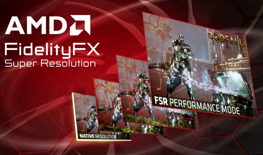 AMD planuje wprowadzić FidelityFX Super Resolution 3 do pierwszych obsługiwanych gier wczesną jesienią. (Źródło obrazu: AMD)