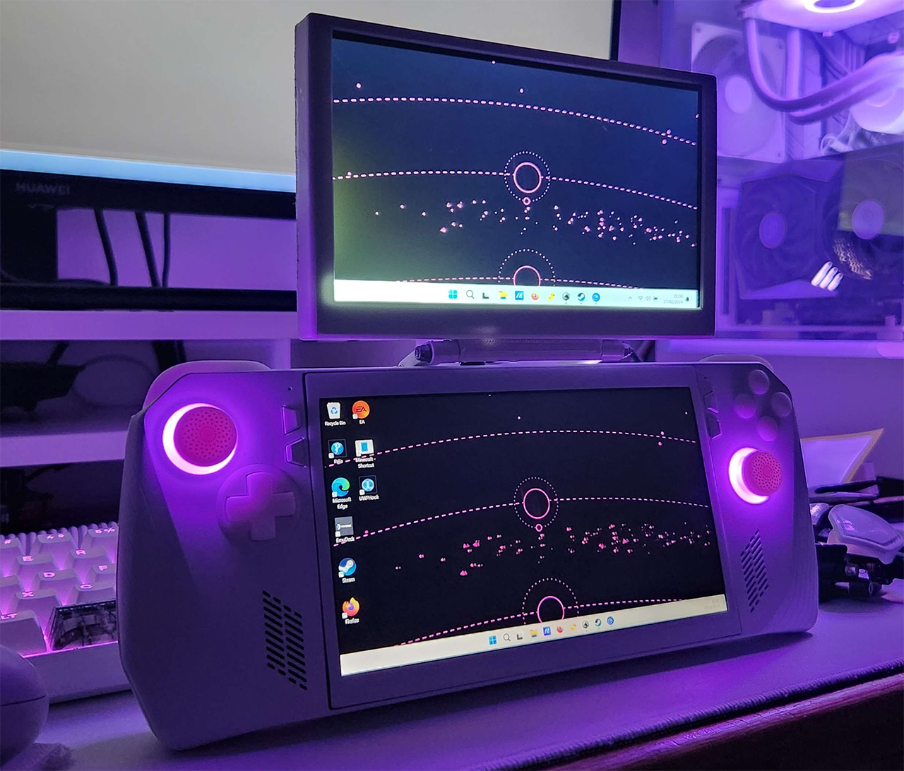 Asus ROG Ally zamienia się w handheld do gier podobny do Nintendo 3DS dzięki modyfikacji sprzętowej DIY z dwoma ekranami