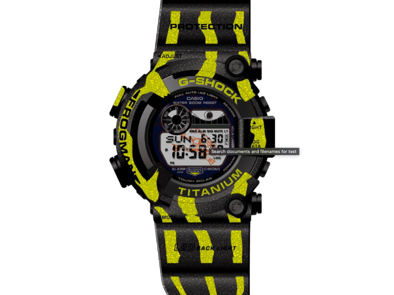 Zegarek Casio Frogman GW-8200 Poison Dart pojawia się w nowym przecieku