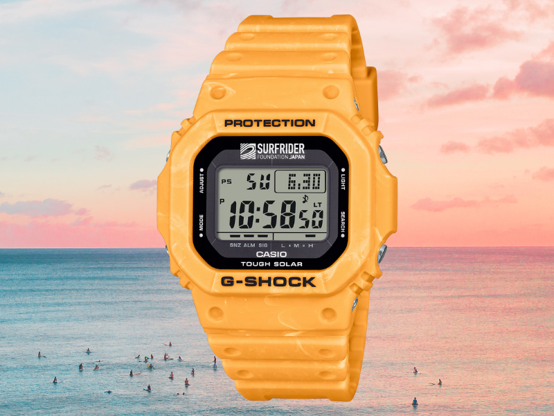 Zegarek Casio G-Shock x Surfrider Foundation ładowany energią słoneczną jest już dostępny w Wielkiej Brytanii