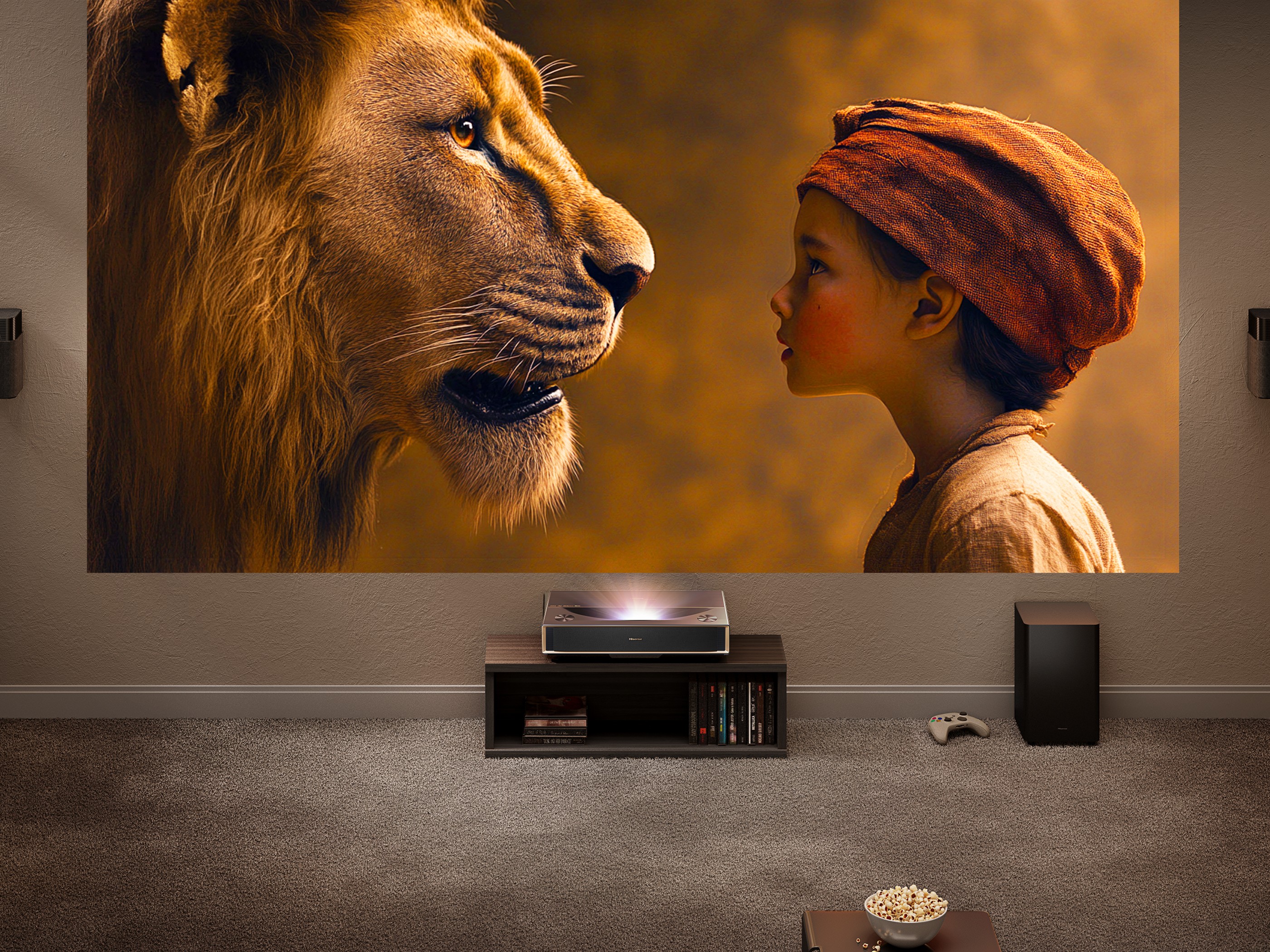 Potrójny laserowy projektor kinowy Hisense PT1 4K już dostępny