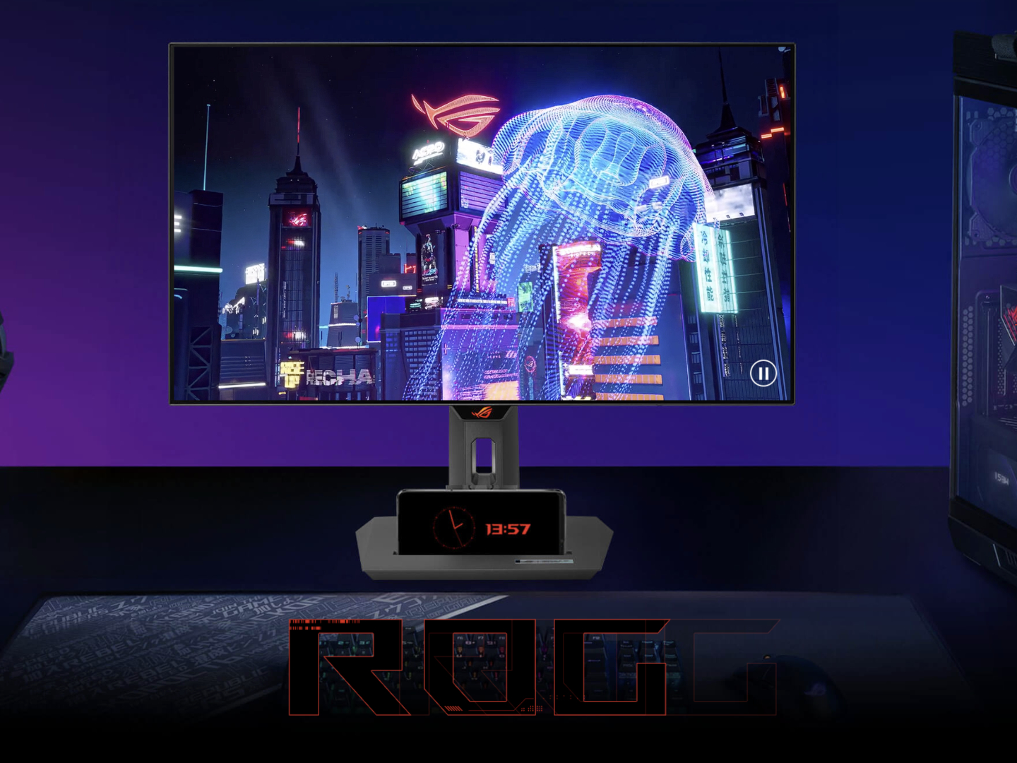 ROG Strix OLED XG27AQDMG: Asus jeszcze w tym roku odświeży monitor do gier OLED 240 Hz z nową błyszczącą powłoką