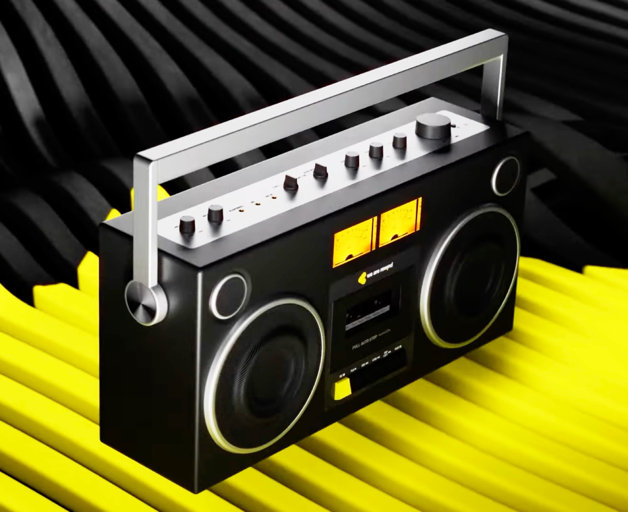 We Are Rewind prezentuje retro boombox z napędem kasetowym i Bluetooth