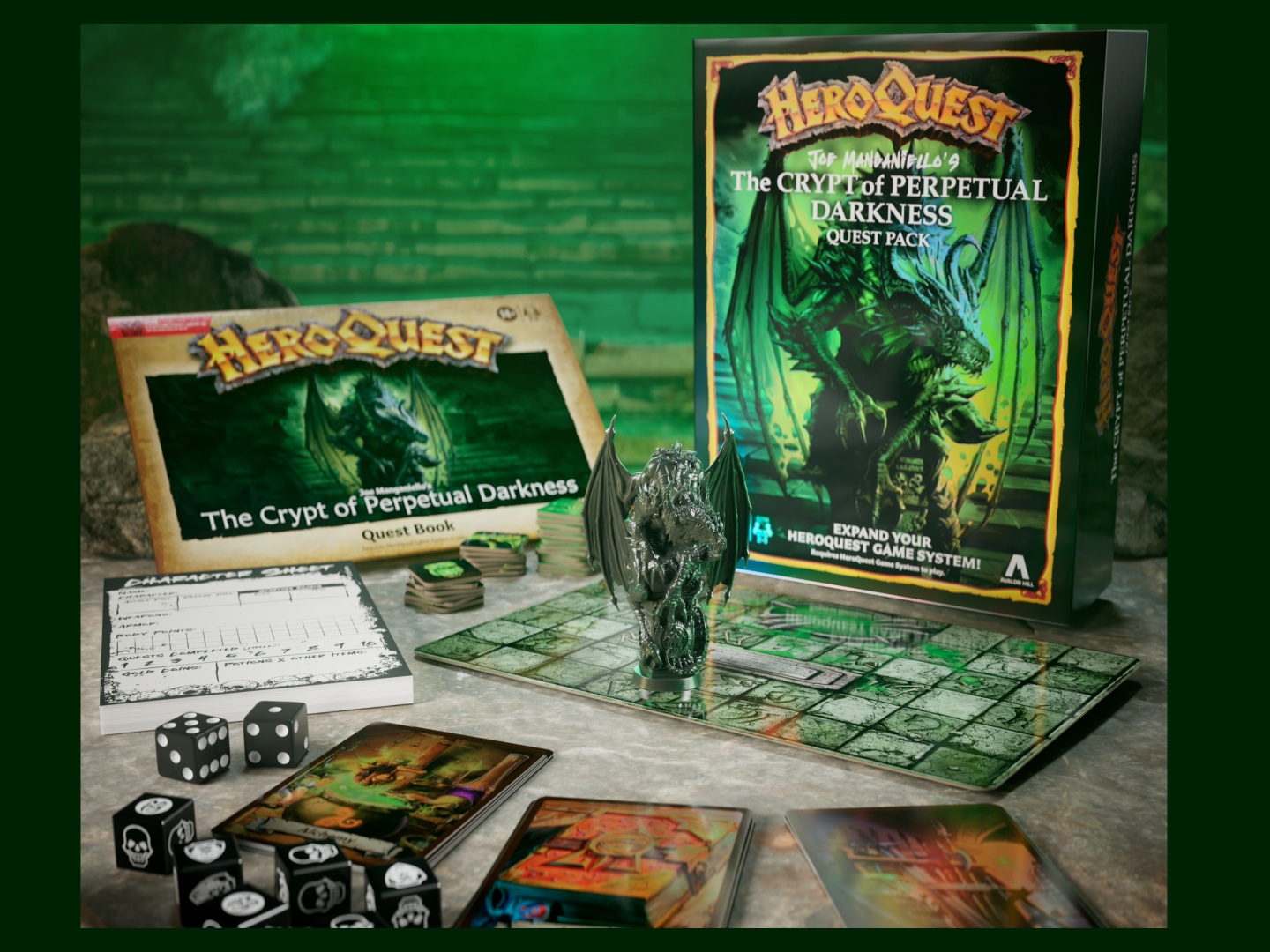 Avalon Hill publikuje więcej szczegółów na temat rozszerzenia HeroQuest autorstwa Joe Manganiello