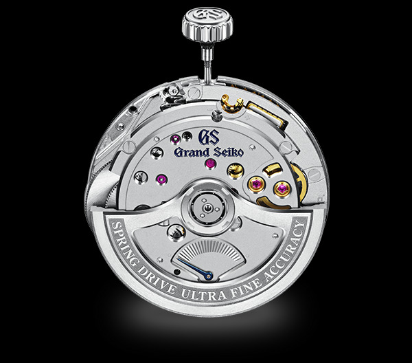 Wszystkie 5 nowych modeli Grand Seiko jest wyposażonych w mechanizm Spring Drive U.F.A. kalibru 9RB2.