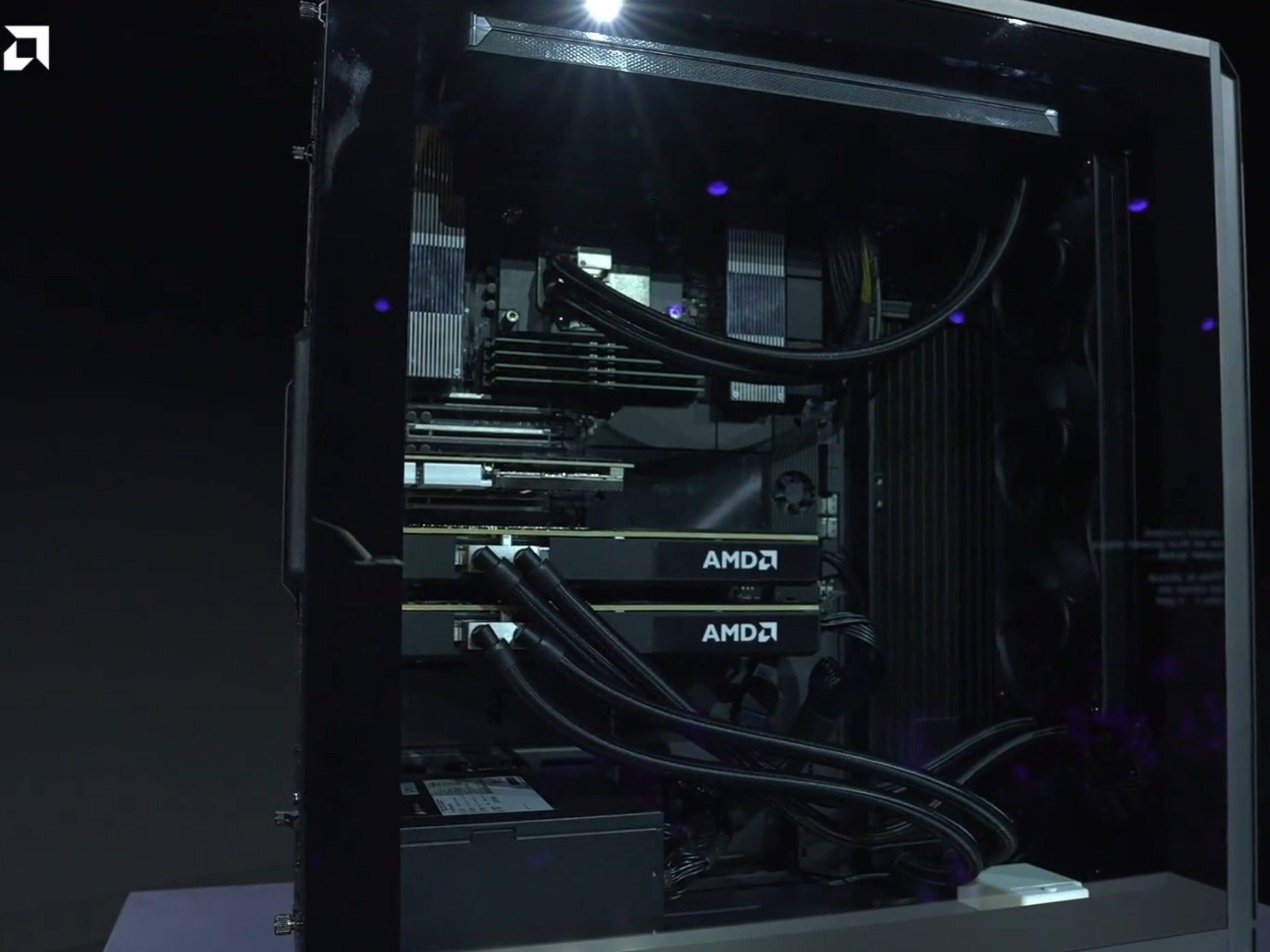 AMD przedstawia 96-rdzeniowy potwór AI z pamięcią wystarczającą dla modeli o trylionie parametrów