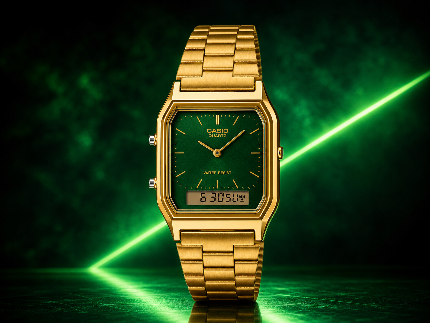 Nowy hybrydowy zegarek Casio w stylu vintage z tarczą o wykończeniu typu „sunray” jest już dostępny na kolejnych rynkach