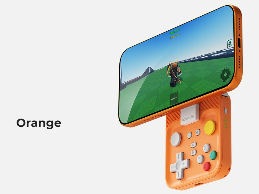 Kontroler Snap-on firmy Abxylute zostanie uruchomiony na Kickstarterze za 39 USD i będzie dostępny w kolorze pomarańczowym