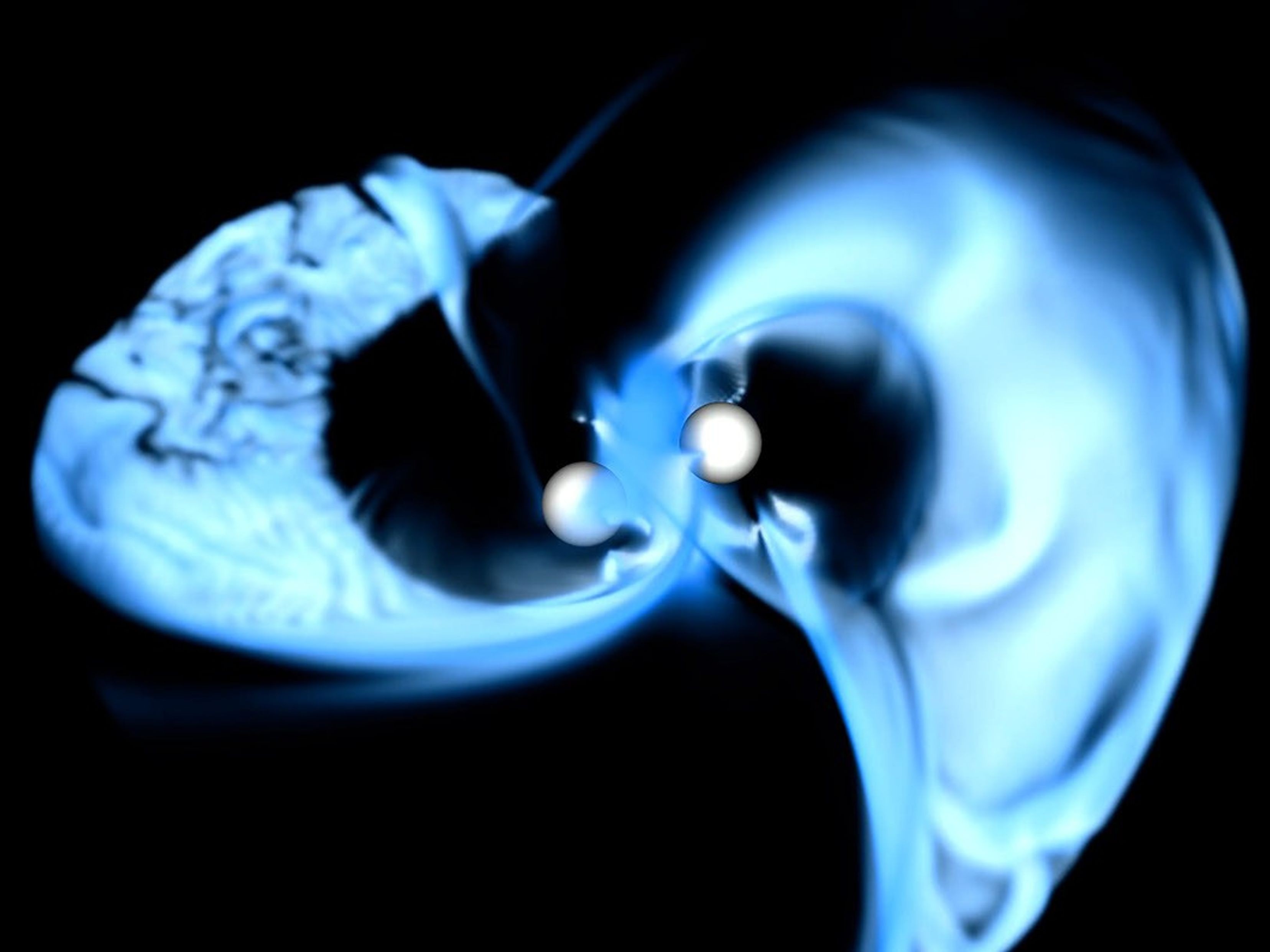 NASA odkrywa, co może dziać się milisekundy przed zderzeniem gwiazd neutronowych