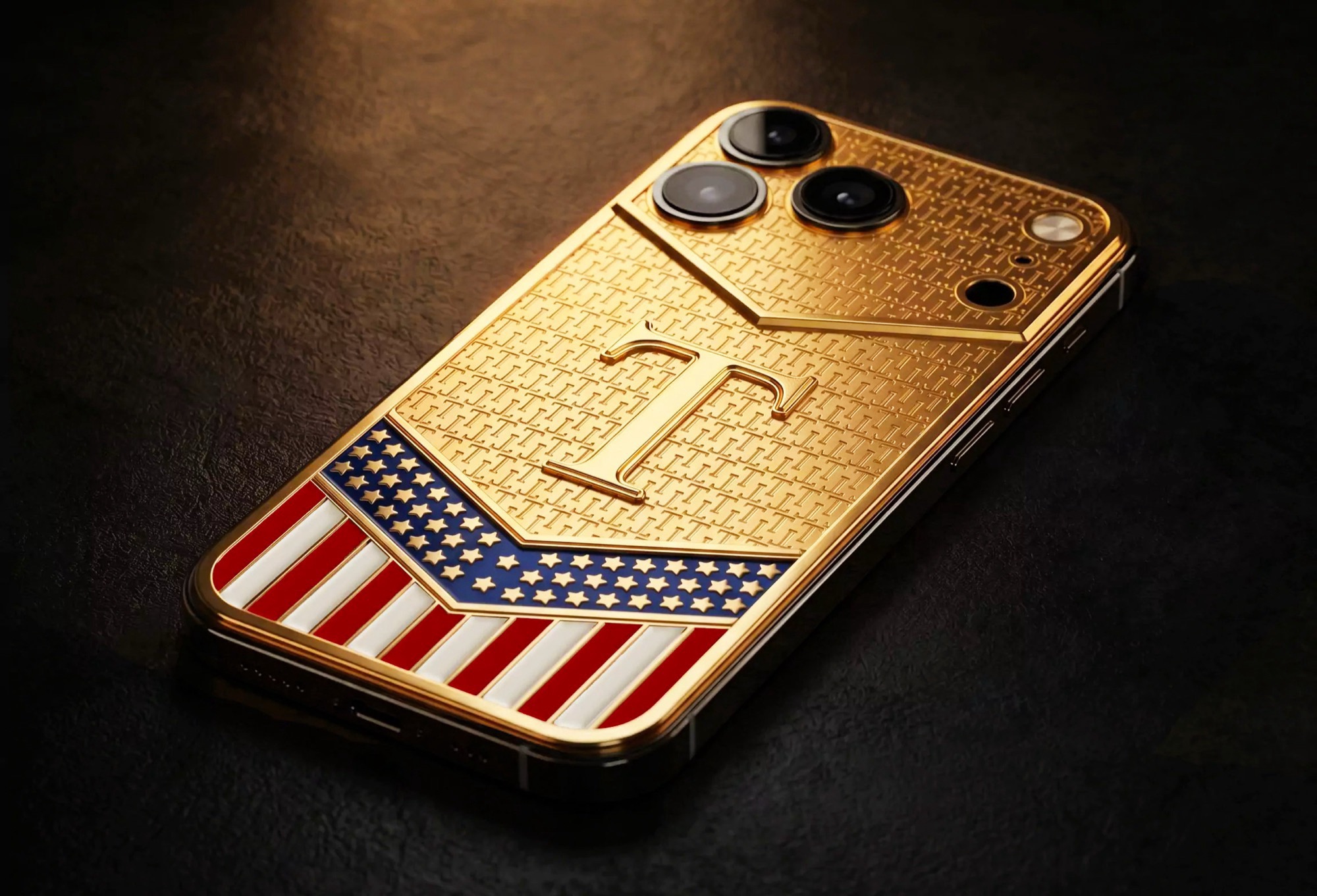 Apple liczniki iPhone 17 Pro Max Limited Edition Telefon Trump T1