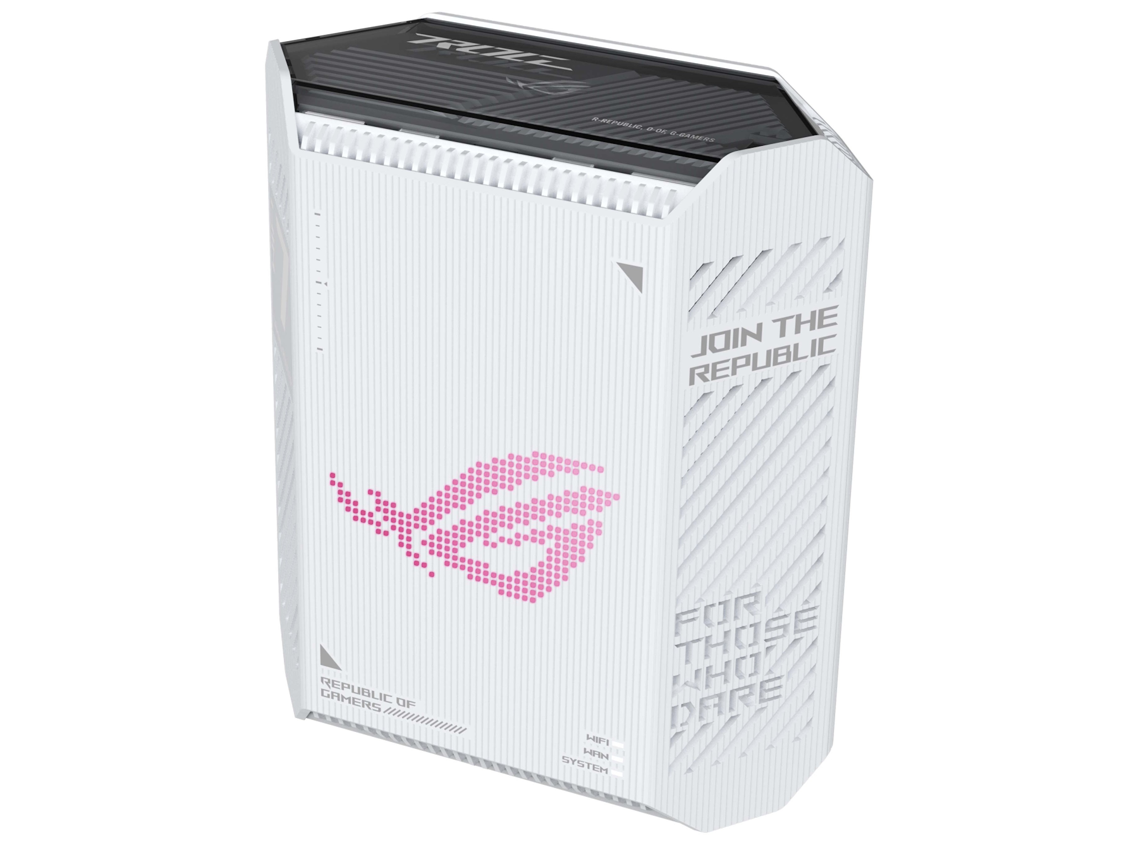 Router ROG Strix GS-BE7200 WiFi 7 charakteryzuje się odważną estetyką i szybkim Ethernetem