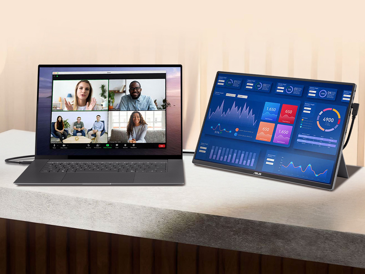 Asus wprowadza na rynek nowy przenośny monitor OLED z portem USB-C