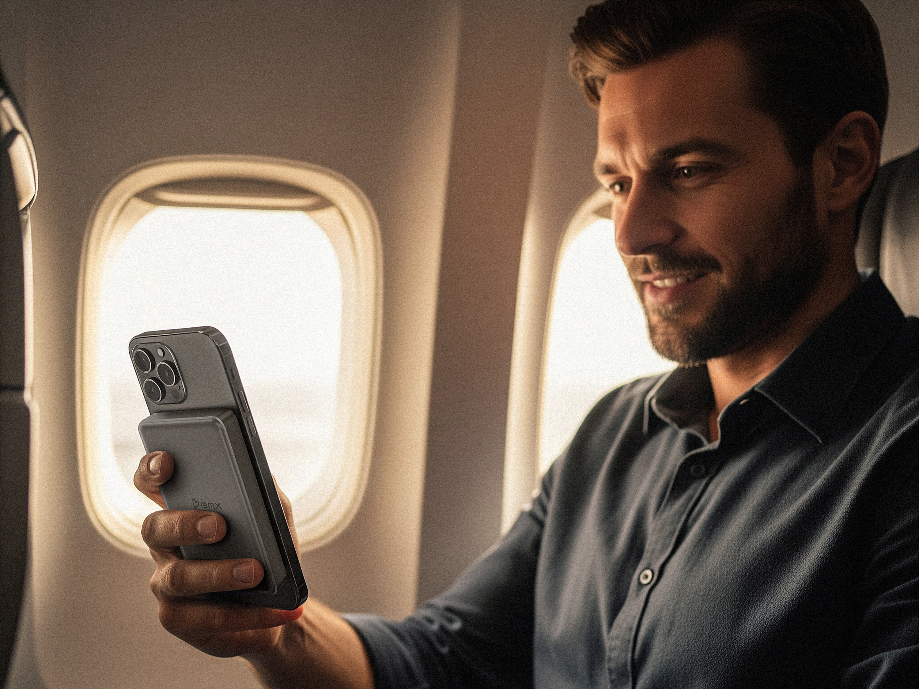 BMX prezentuje nowy niedrogi magnetyczny power bank z wbudowanym kablem i wyświetlaczem