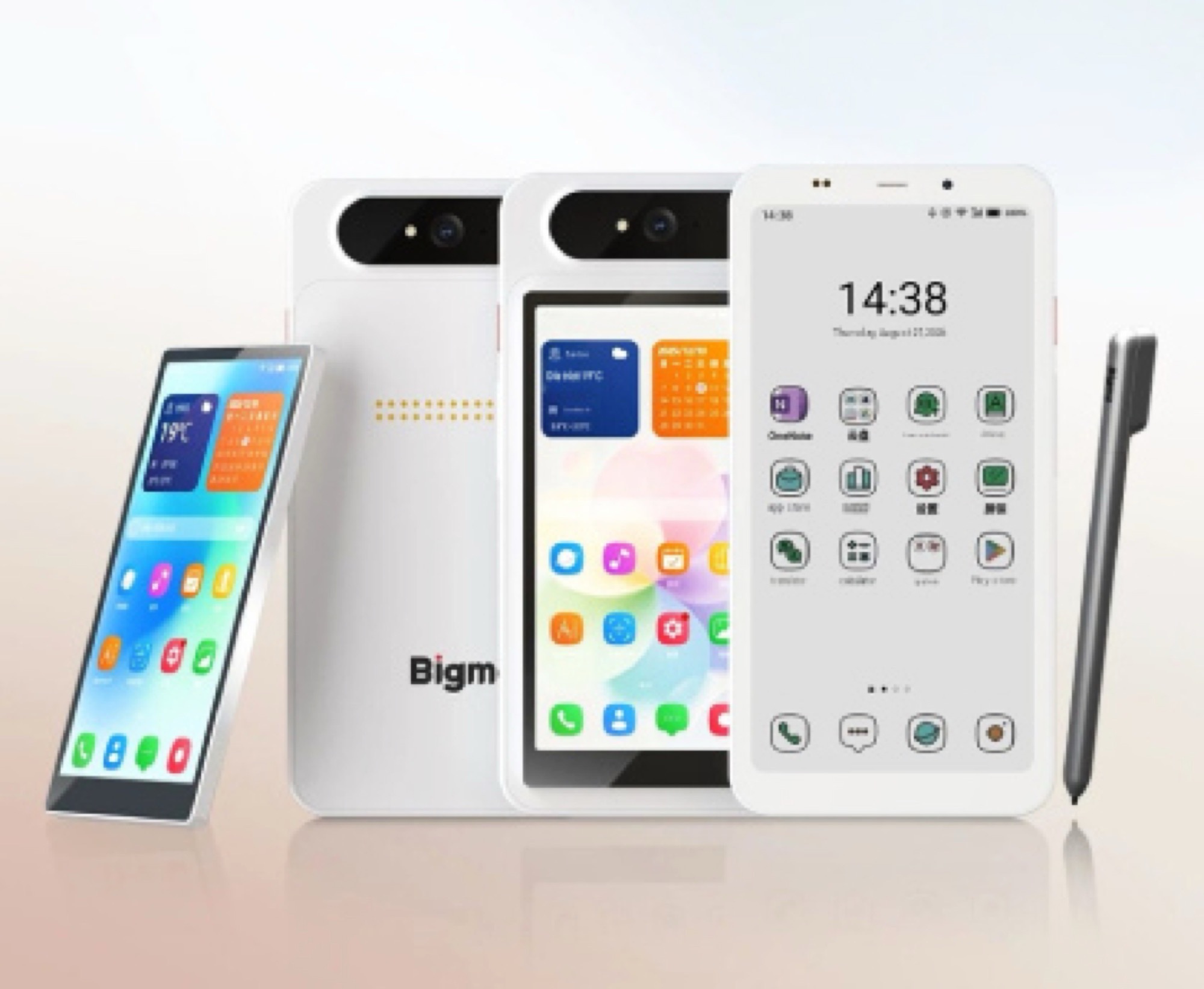 Smartfon z wyświetlaczem E Ink i magnetycznym ekranem LCD: firma Bigme prezentuje model HiBreak Dual 3