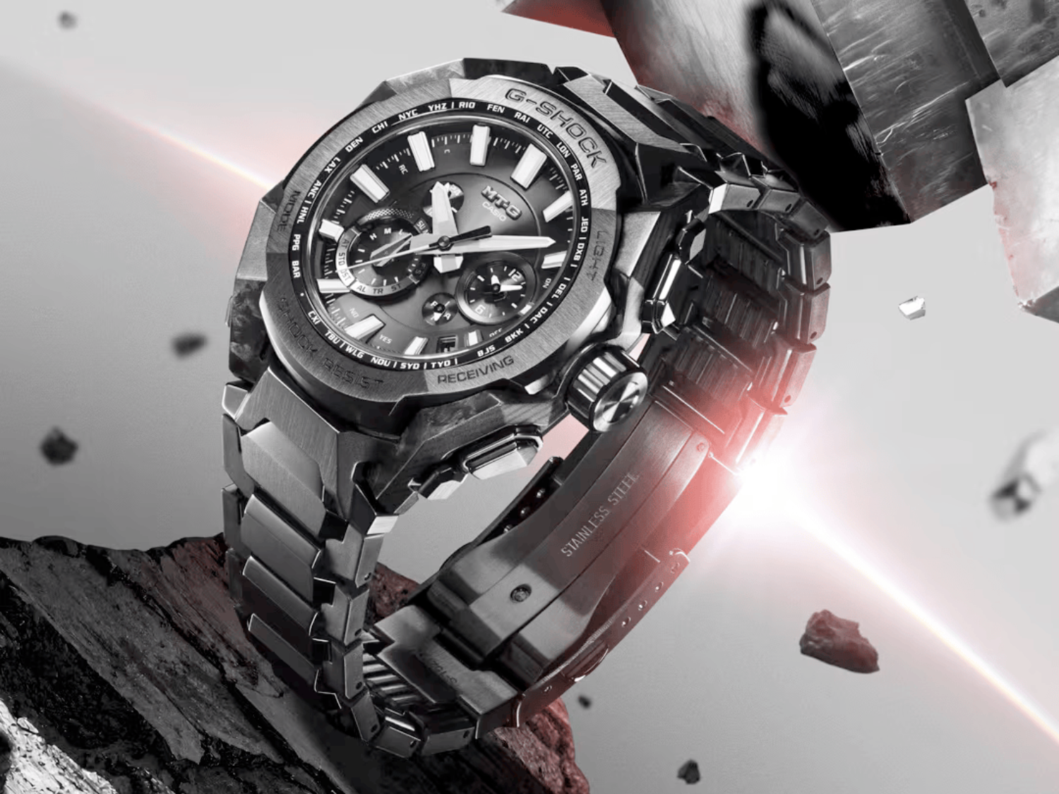 Nowe zegarki Casio MTG-B4000 z włókna węglowego z technologią Triple G Resist są już dostępne w sprzedaży