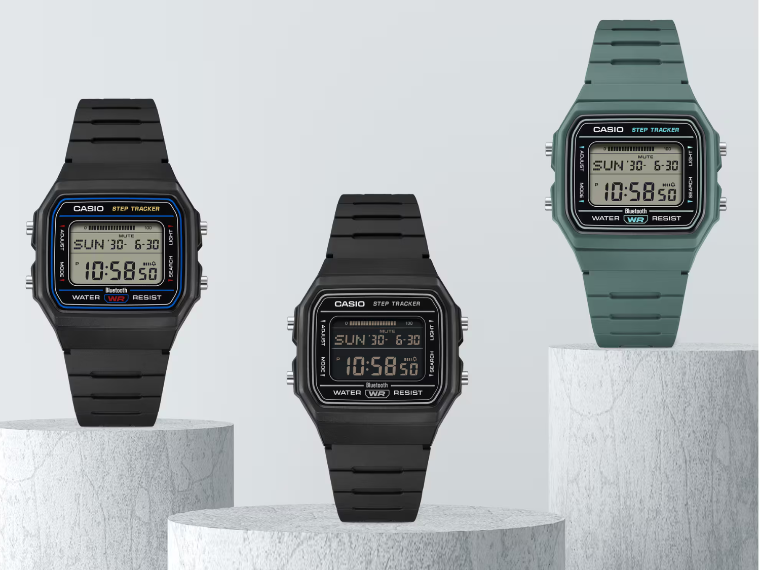 Na rynek trafiają nowe, przystępne cenowo zegarki Casio F-B100W z funkcją monitorowania liczby kroków przez Bluetooth; rozpoczęto przyjmowanie zamówień w przedsprzedaży