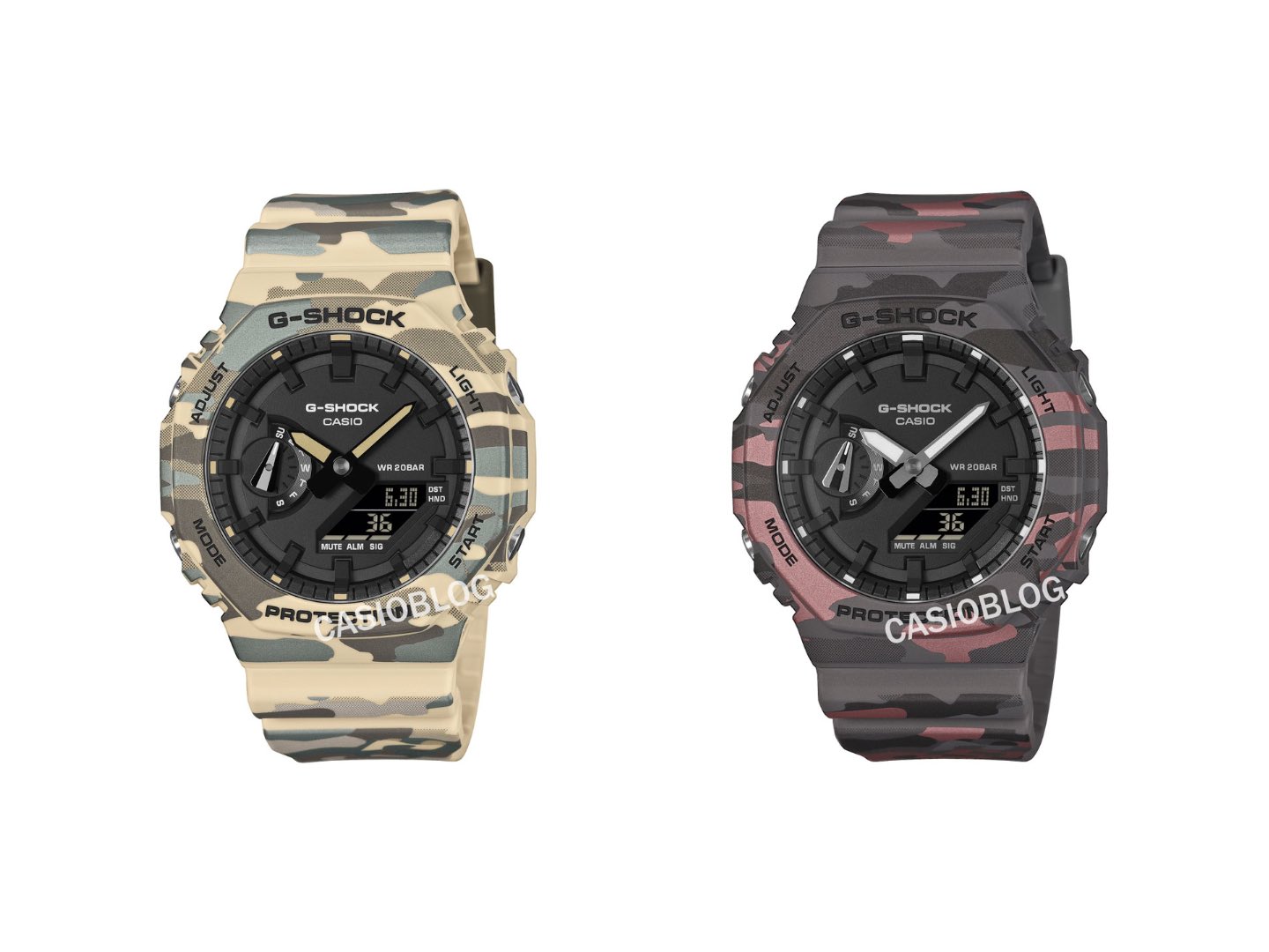 Nowe, inspirowane wojskiem zegarki G-Shock GA-2100 już niedługo w sprzedaży