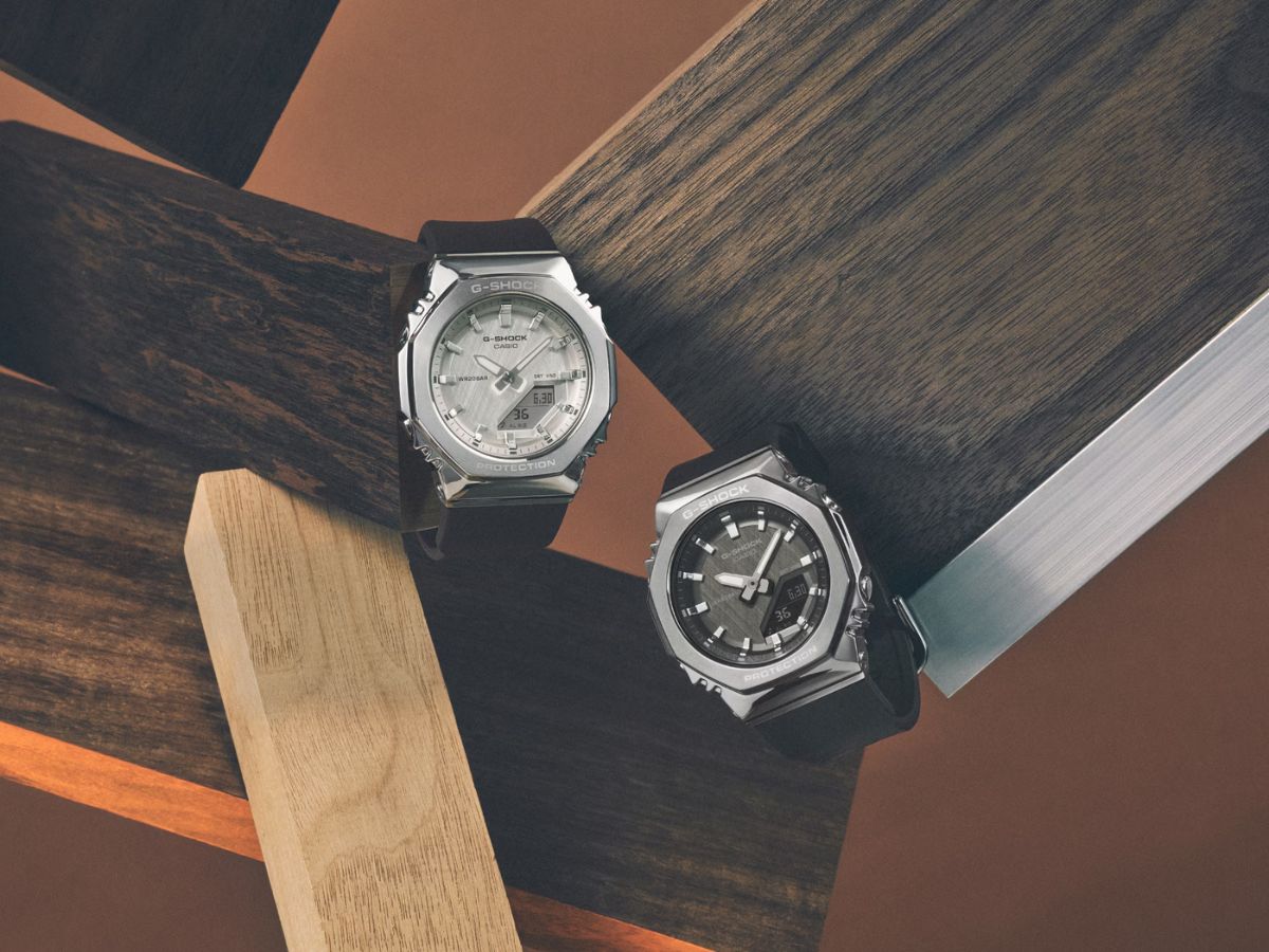 Premiera nowych zegarków Casio G-Shock z metalową ramką i krzyżową tarczą
