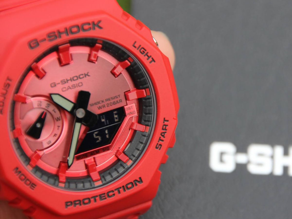 Limitowana edycja zegarka Casio G-Shock GA-2100 w drodze