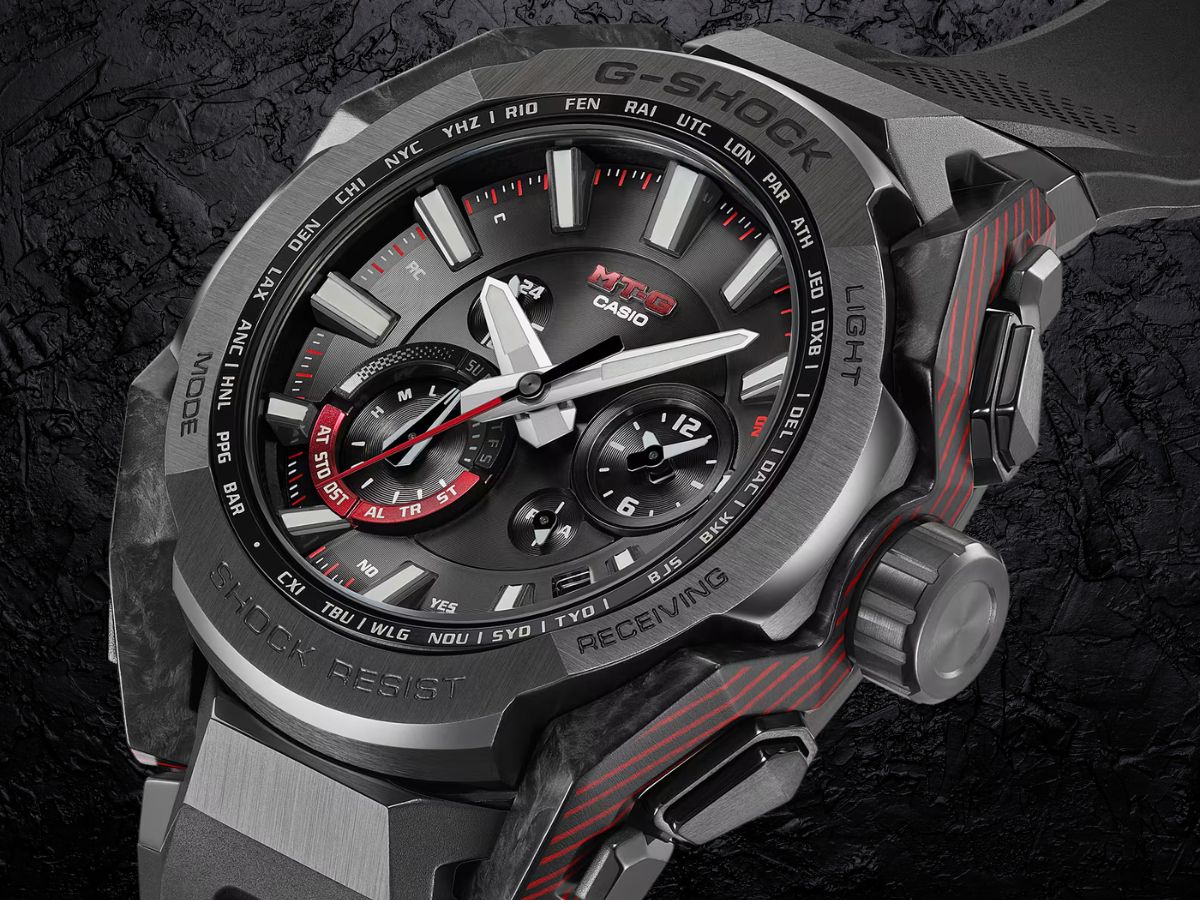Nowy zegarek Casio G-Shock MTG-B4000 z karbonową ramką już dostępny w USA