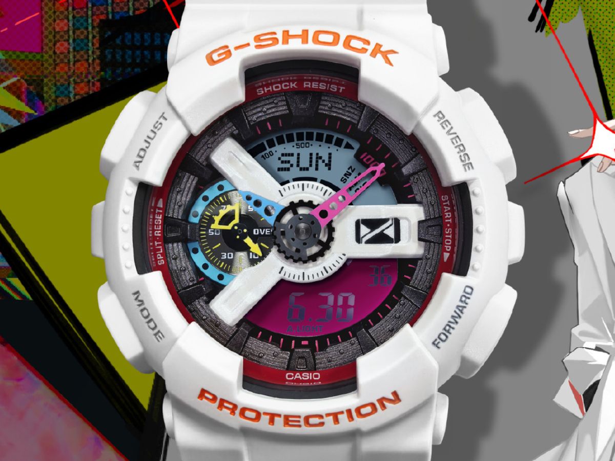 Casio wprowadza na rynek nowy okrągły zegarek hybrydowy o kolorowym designie