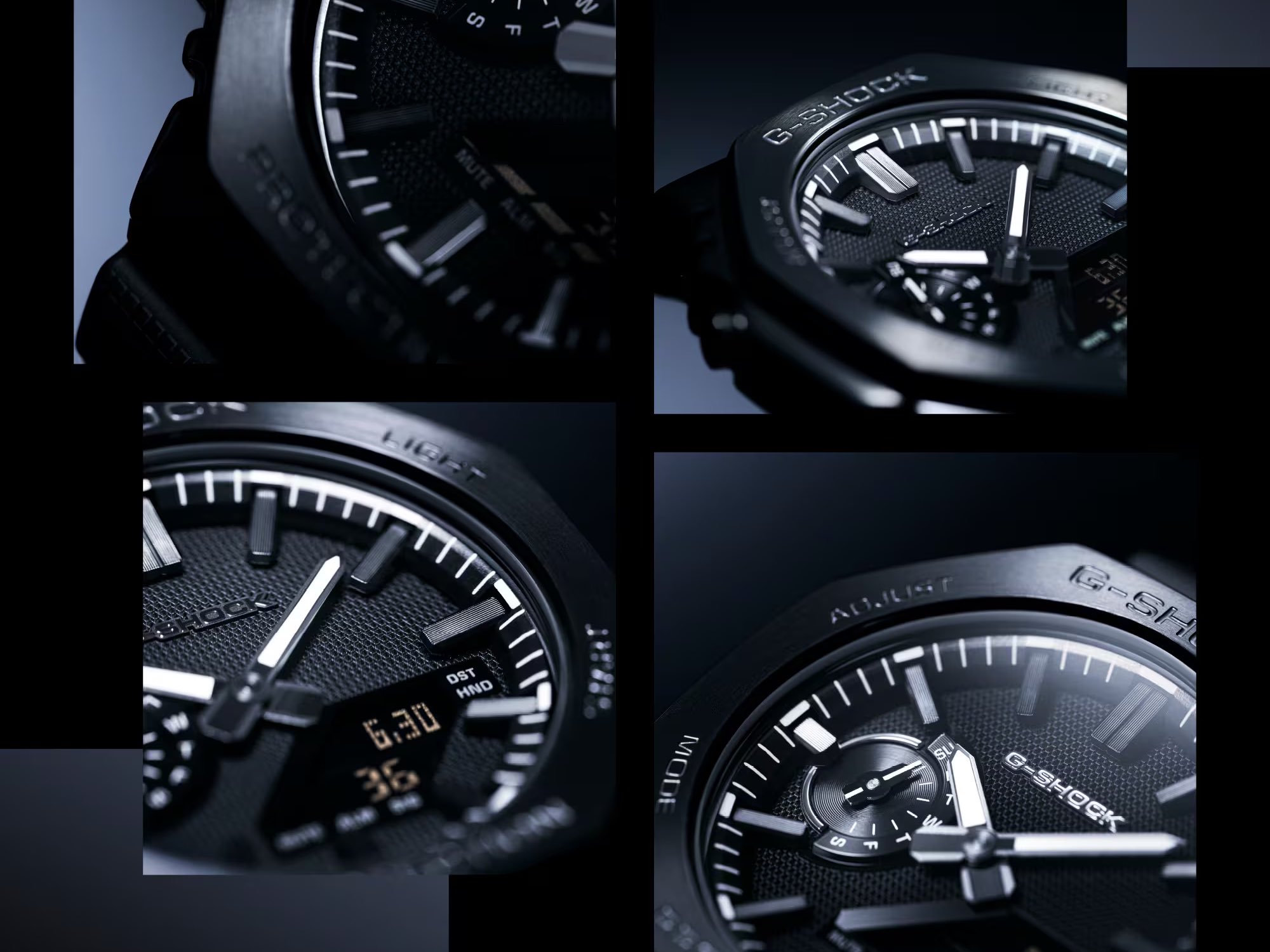 Nowe monochromatyczne zegarki Casio G-Shock Luxe Black trafiają do sprzedaży w Stanach Zjednoczonych