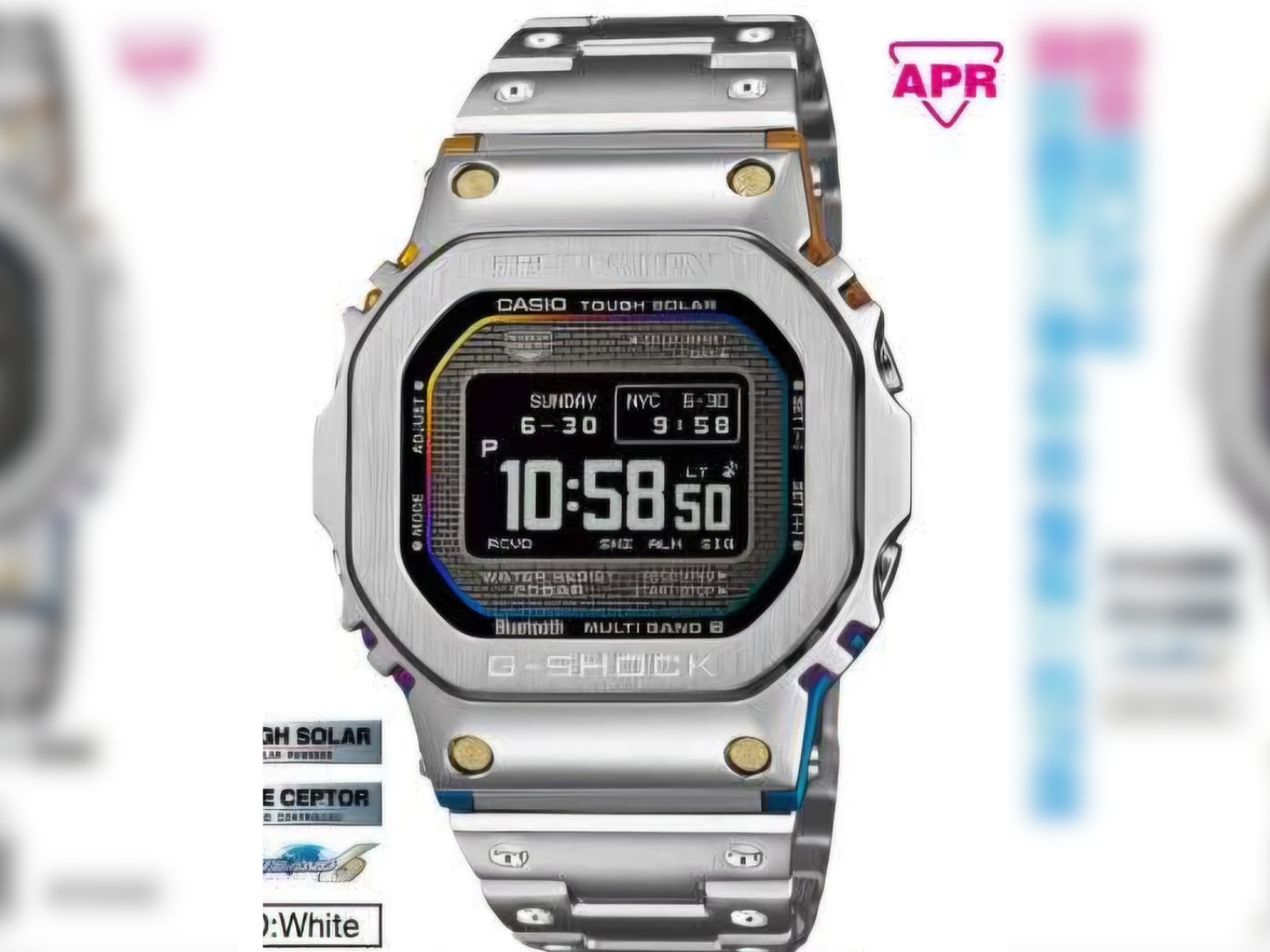 Nowy przeciek Casio GMW-BZ5000RC-1DR ujawnia w pełni metalową konstrukcję i kwietniową premierę zegarka MIP LCD