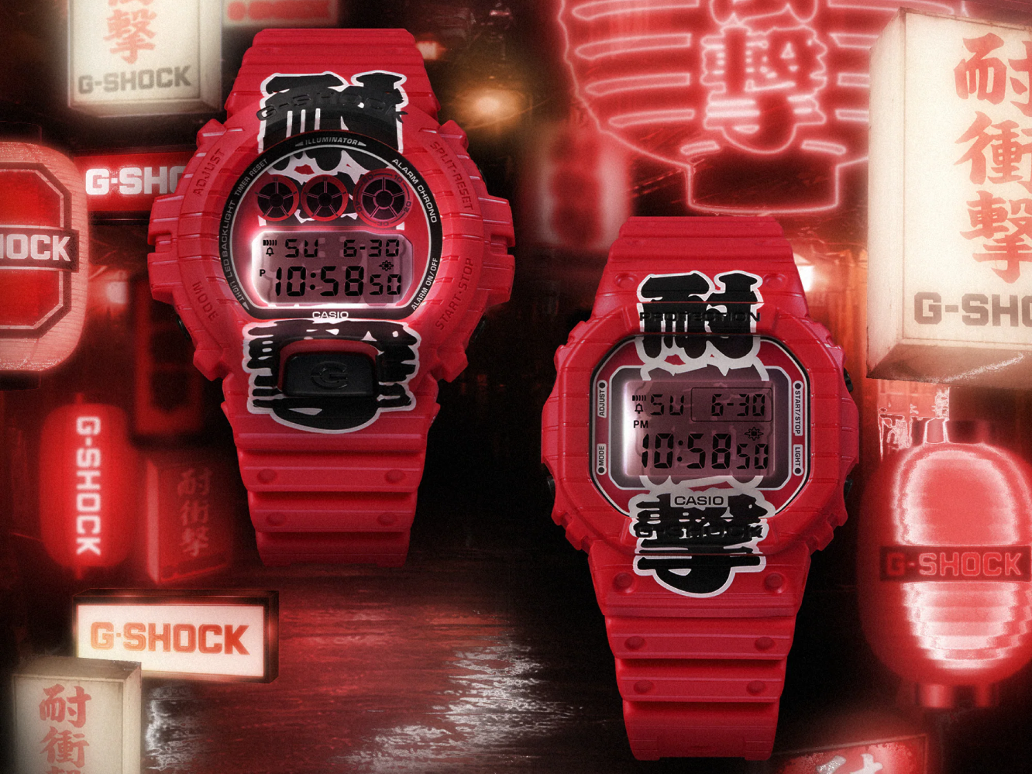Nowe, odważne modele zegarków G-Shock firmy Casio, inspirowane stylem japońskim, są już dostępne w sprzedaży w Stanach Zjednoczonych
