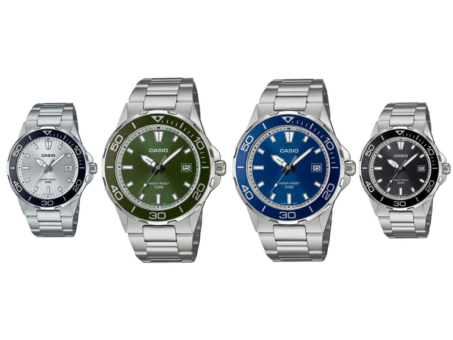Wkrótce pojawią się nowe, przystępne cenowo zegarki nurkowe marki Casio z obrotowymi aluminiowymi pierścieniami