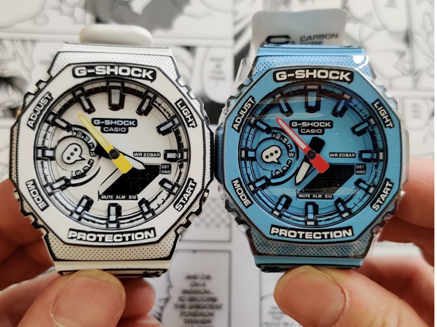 Nowe zegarki Casio G-Shock z serii "Manga" wyprodukowane w Japonii wyciekły, aby być w drodze