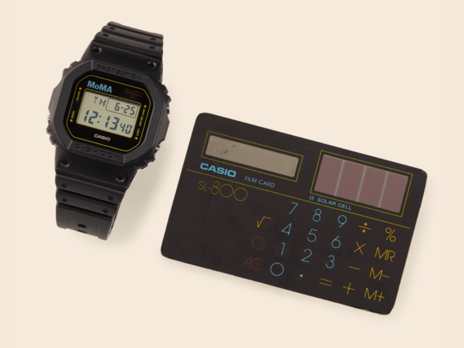 Nowy model G-Shock firmy Casio z serii MoMA, wyprodukowany w Japonii, charakteryzuje się stylem retro i trójkolorową kolorystyką; jest dostępny w sprzedaży międzynarodowej