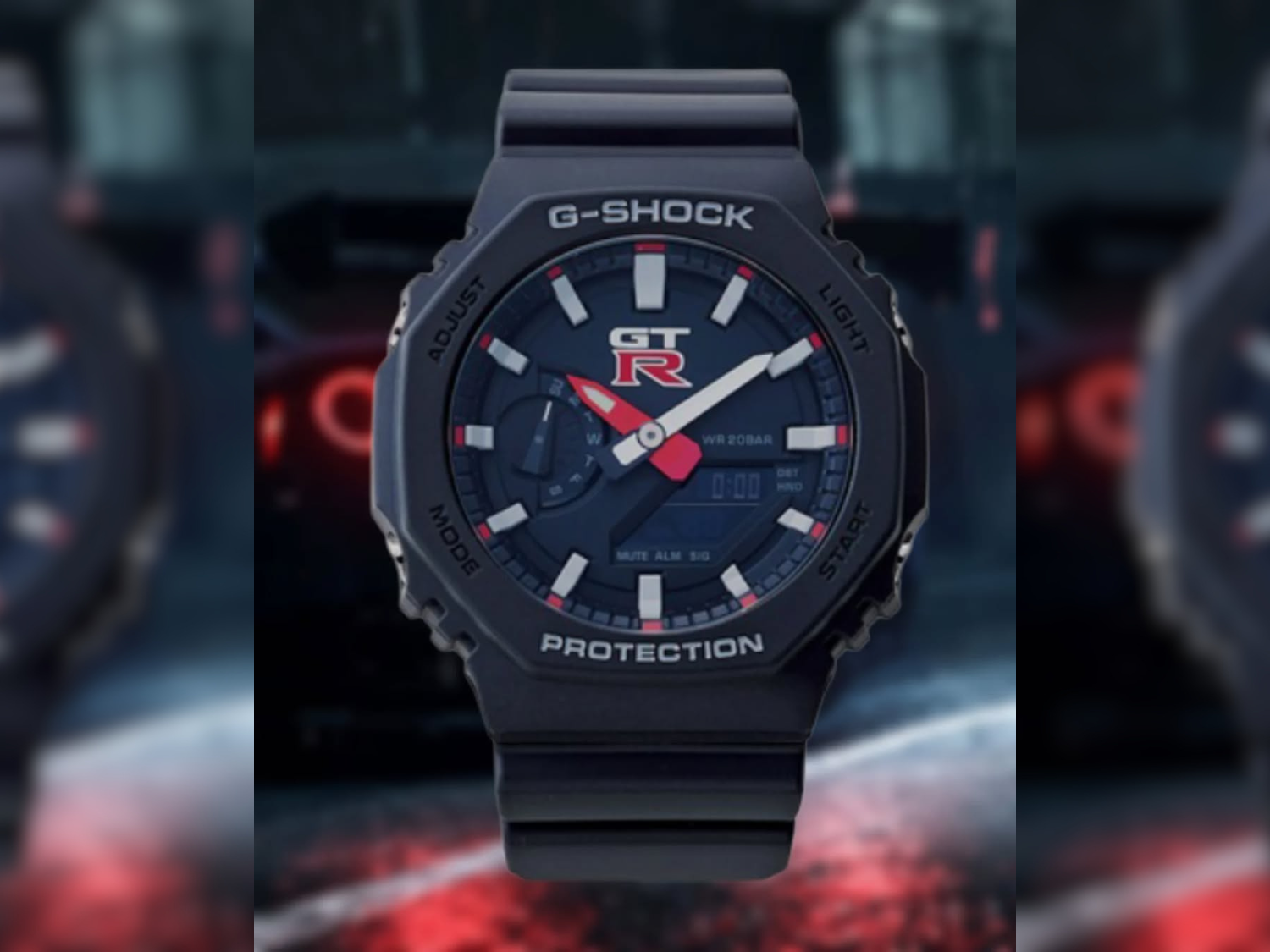 Nowy zegarek Casio G-Shock GA-2100 x Nissan GT-R wyciekł przed japońską premierą