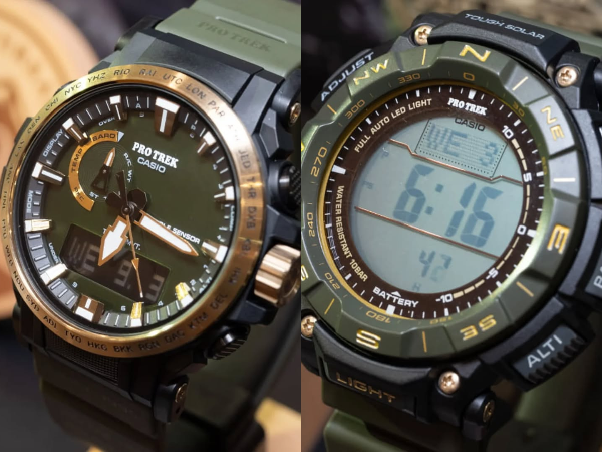 Nowe zegarki Casio Pro Trek z okazji 30-lecia pojawiają się na świeżych zdjęciach praktycznych