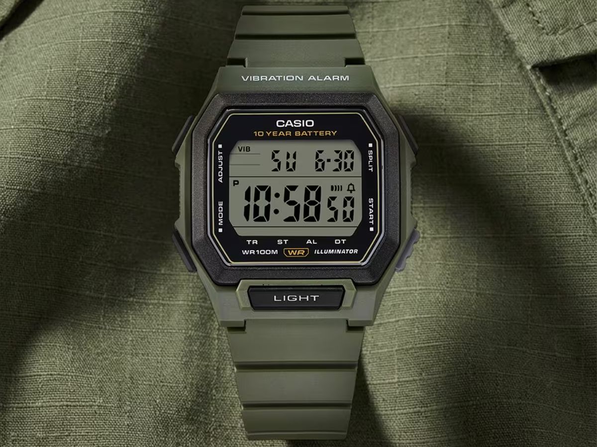 Nowe kwadratowe zegarki Casio z cyfrowym wyświetlaczem niedługo w kolejnych krajach