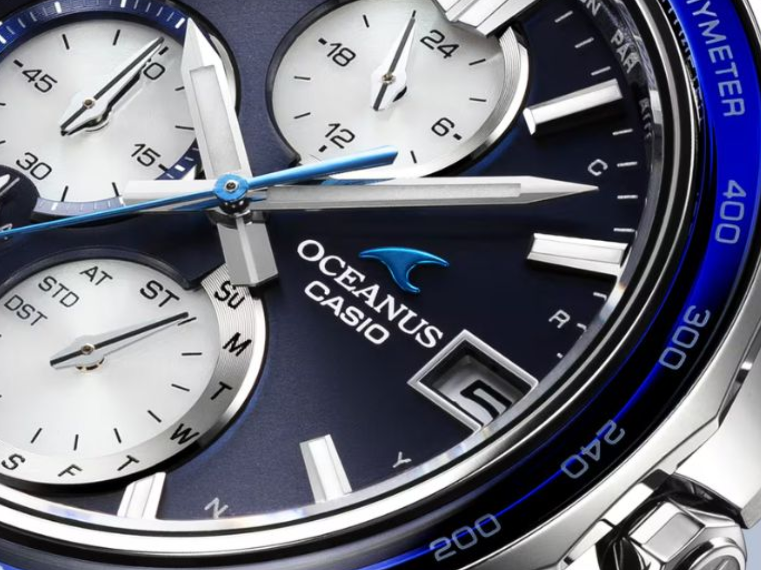 Wyciekły informacje o nowym modelu Casio Oceanus OCW-P3000 z tytanu, wyposażonym w obrotową ramkę, co ożywia uśpioną linię produktów