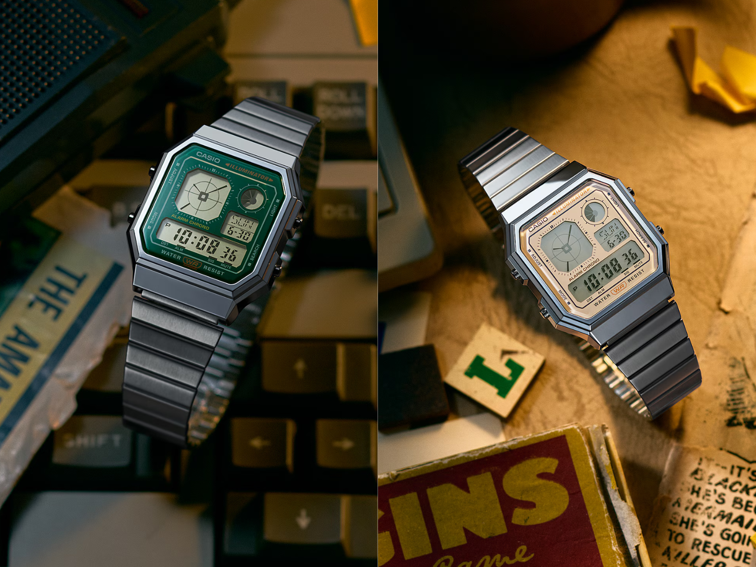 Casio przedstawia nowe, przystępne cenowo zegarki w stylu retro w dwóch wersjach kolorystycznych