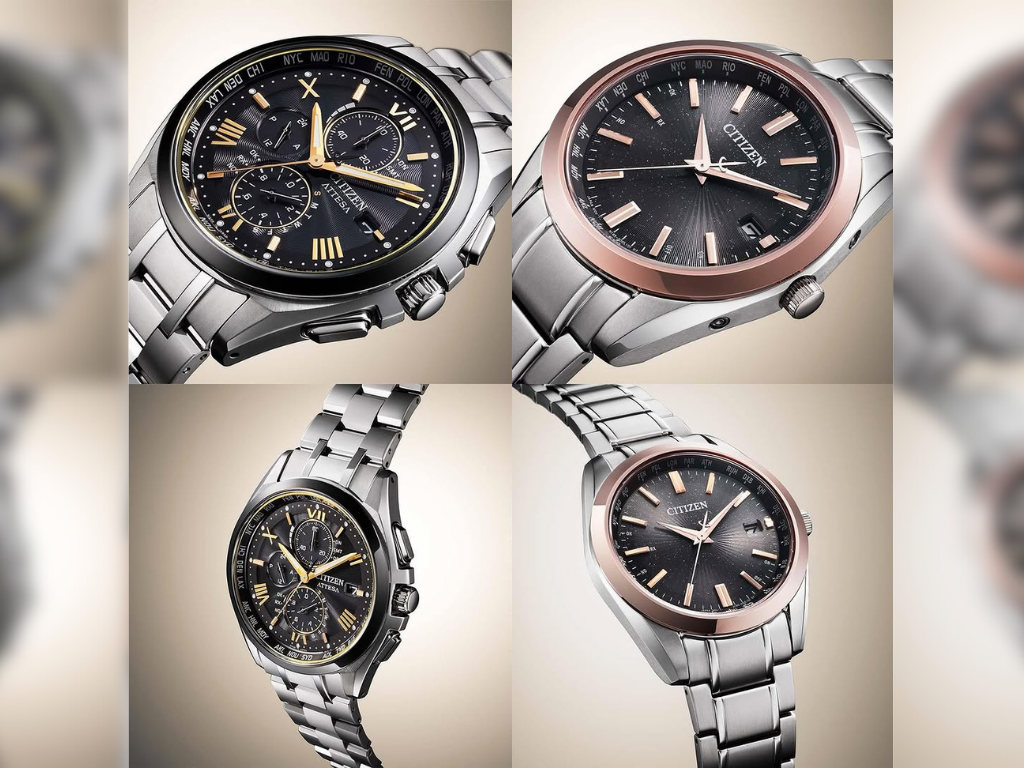 Citizen wprowadza na rynek cztery nowe zegarki tytanowe z nowymi wzorami tarcz i limitowanymi seriami