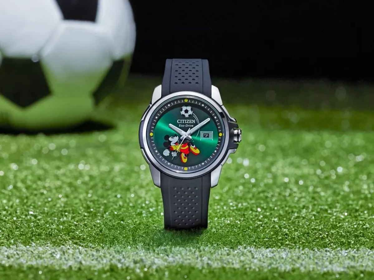 Citizen wypuszcza nowy zegarek EcoDrive z kolorowym wzorem inspirowanym piłką nożną
