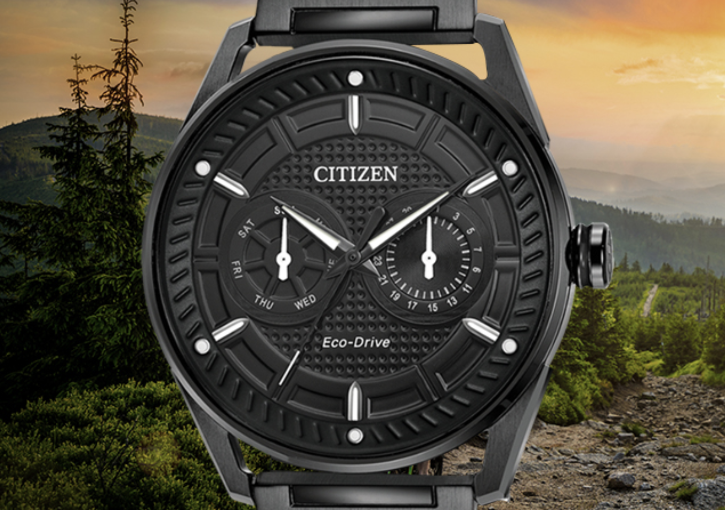 Cena czarnego chronografu Citizen z serii Eco-Drive, wykonanego ze stali nierdzewnej, spadła na Amazon do najniższego poziomu w historii – 52% zniżki