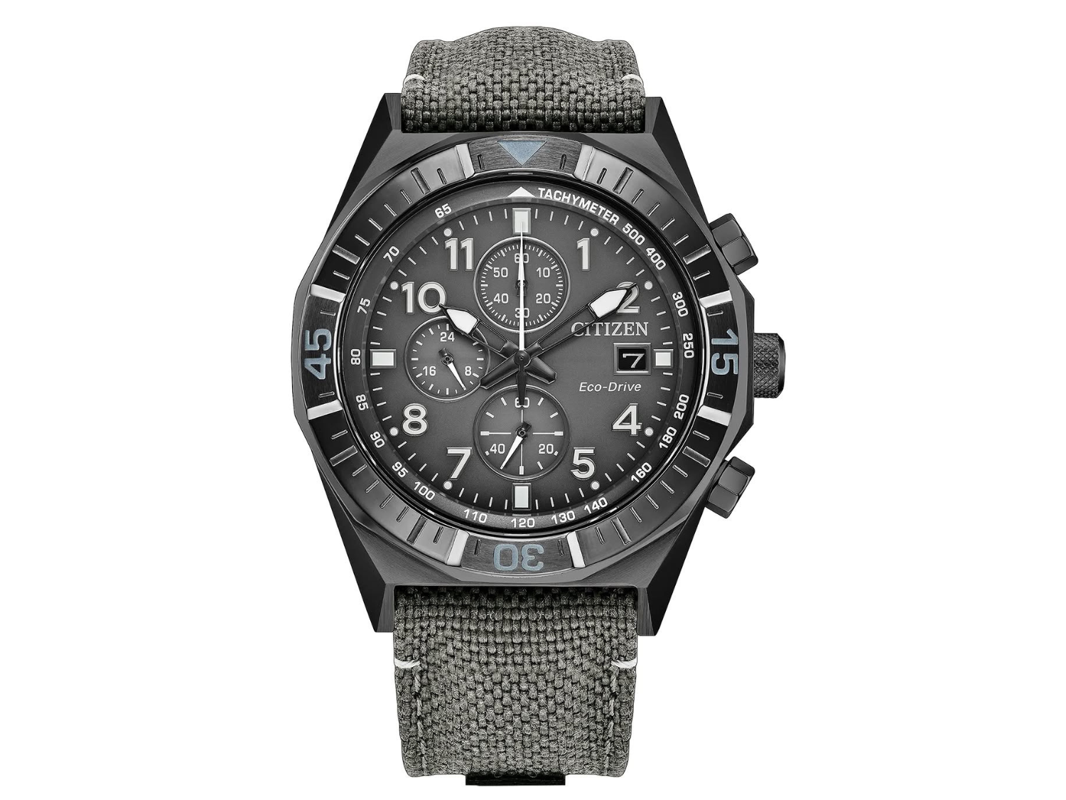 Firma Citizen wprowadza na rynek nowy chronograf Nighthawk Eco-Drive o taktycznej stylistyce utrzymanej w odcieniach szarości